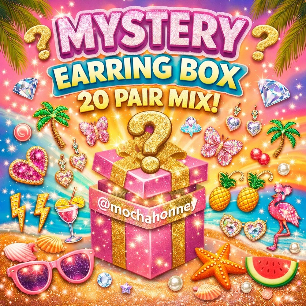 Mystery Earring Box - 20 Pair Mix